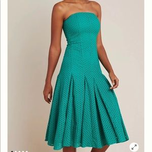 Anthropologie - Lelia Eyelet Midi 👗 Dress - GORGEOUS